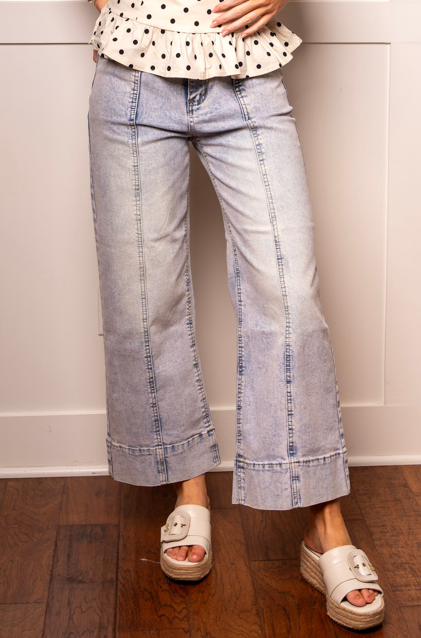 The Sunny Days Wide Leg Jeans