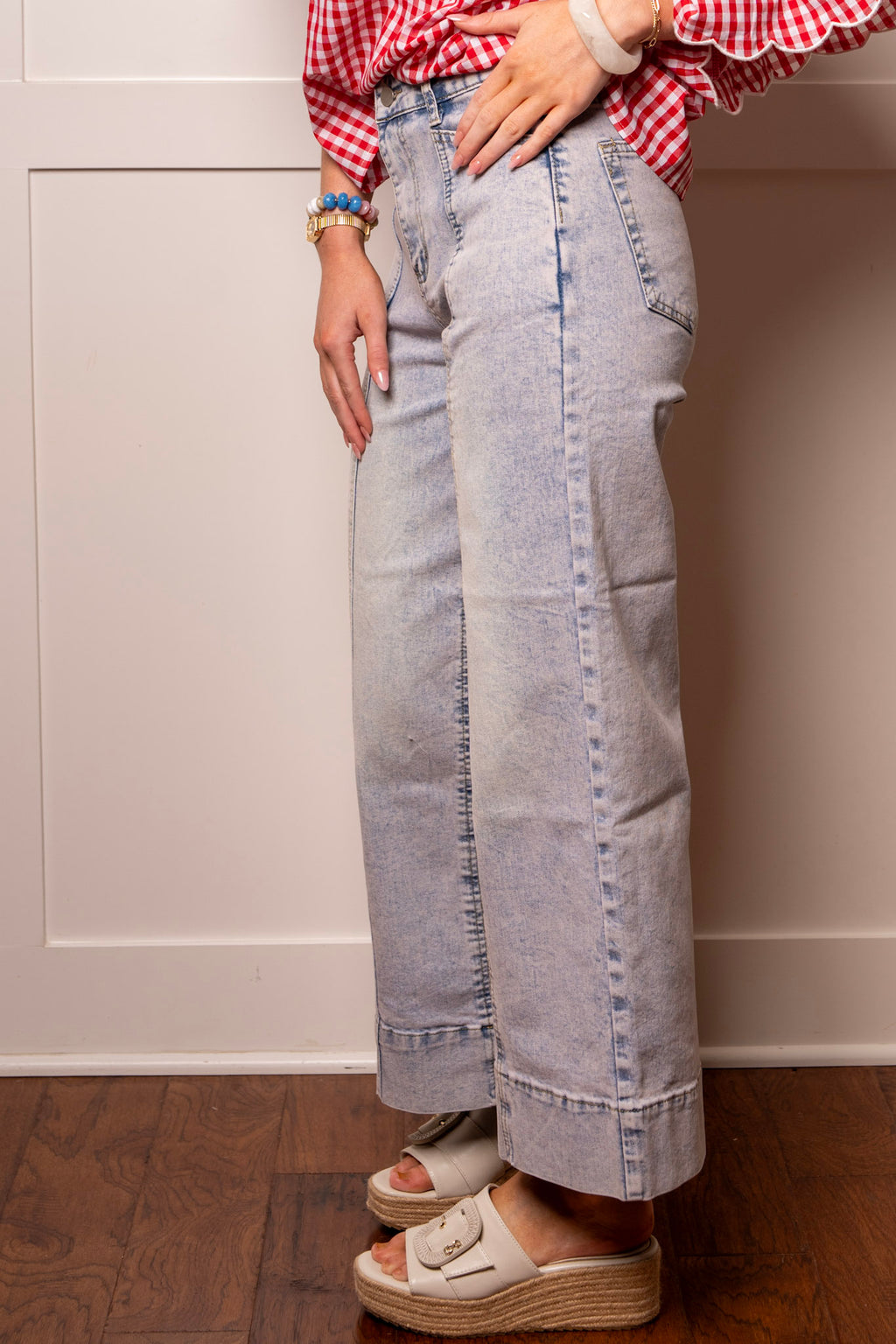 The Sunny Days Wide Leg Jeans