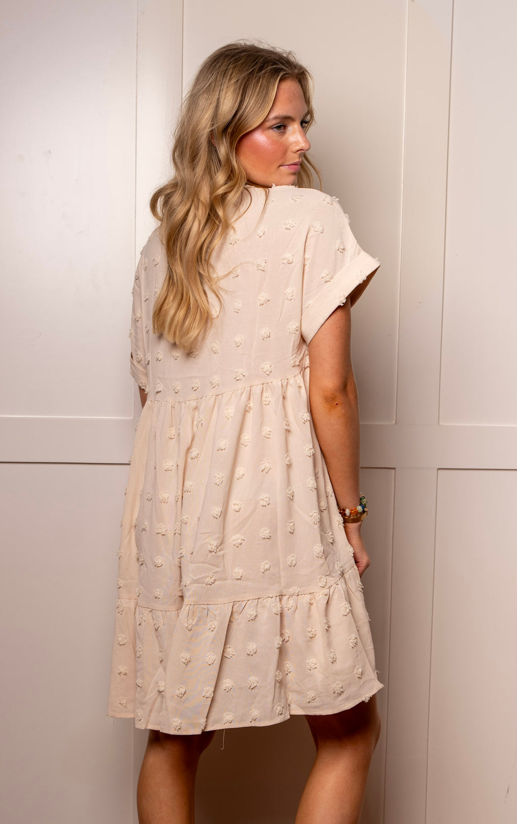 Sunshine Stroll V-Neck Dress