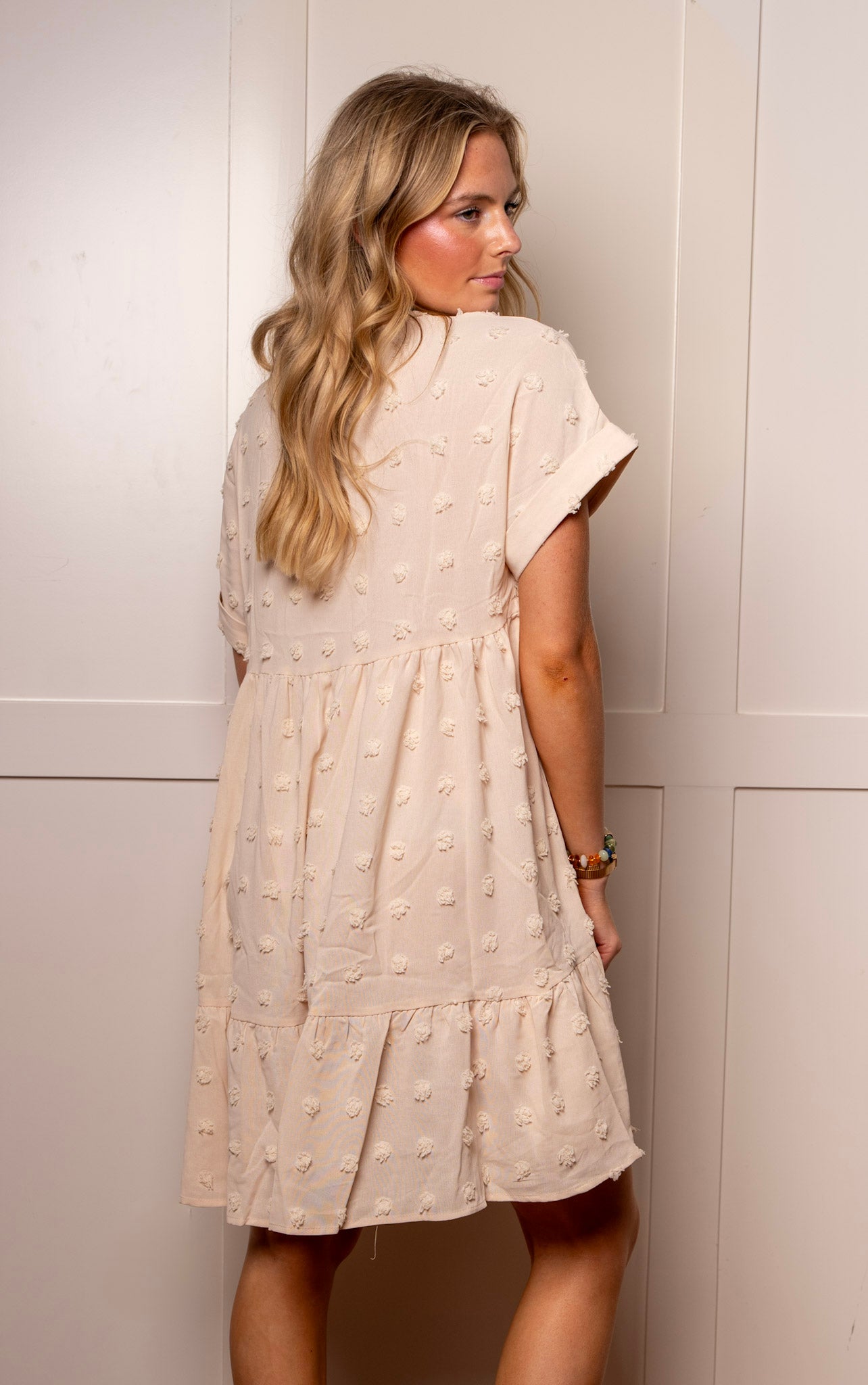 Sunshine Stroll V-Neck Dress