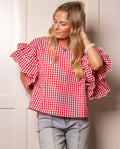Sweet Magnolia Gingham Top