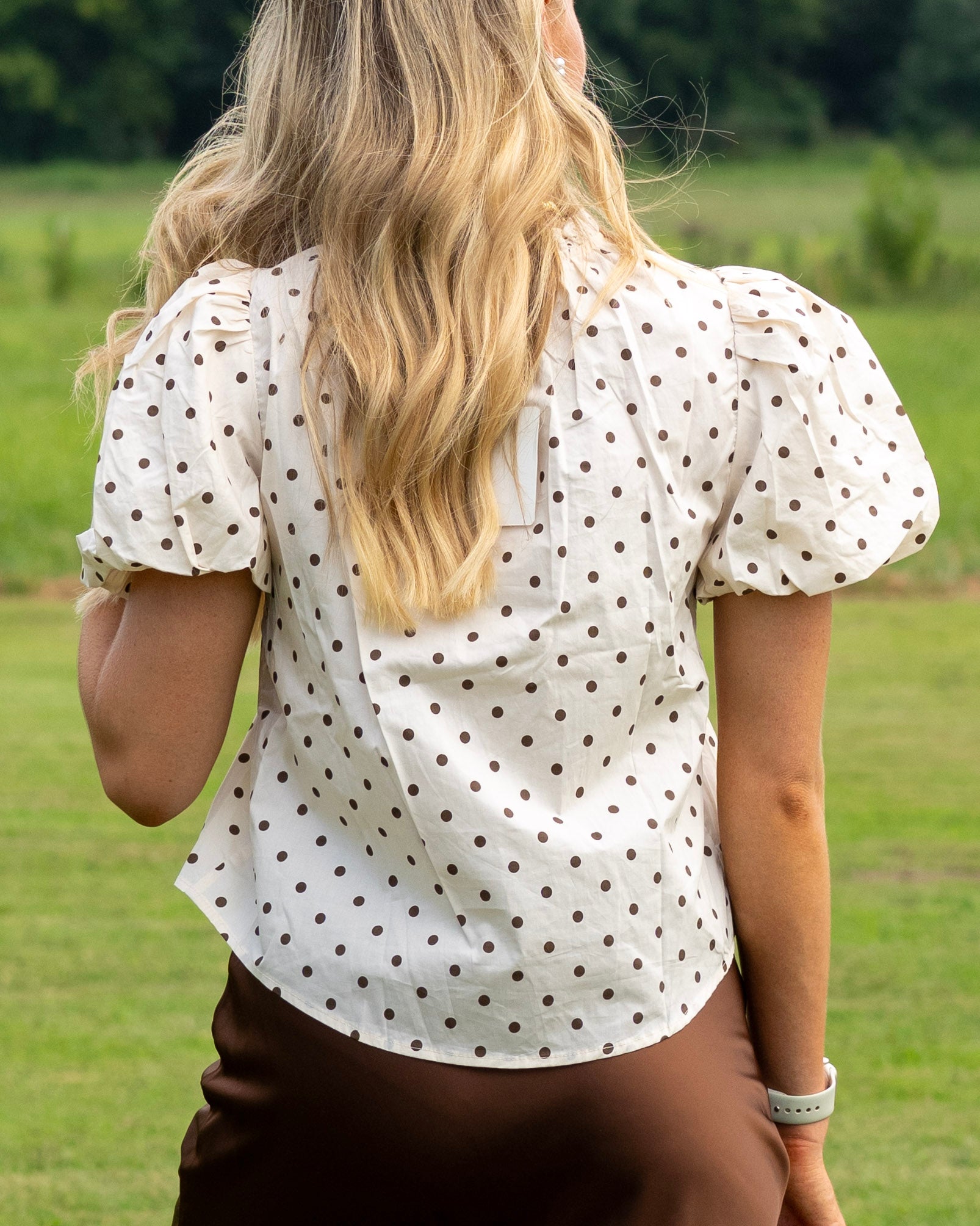 Cappuccino Kisses Blouse