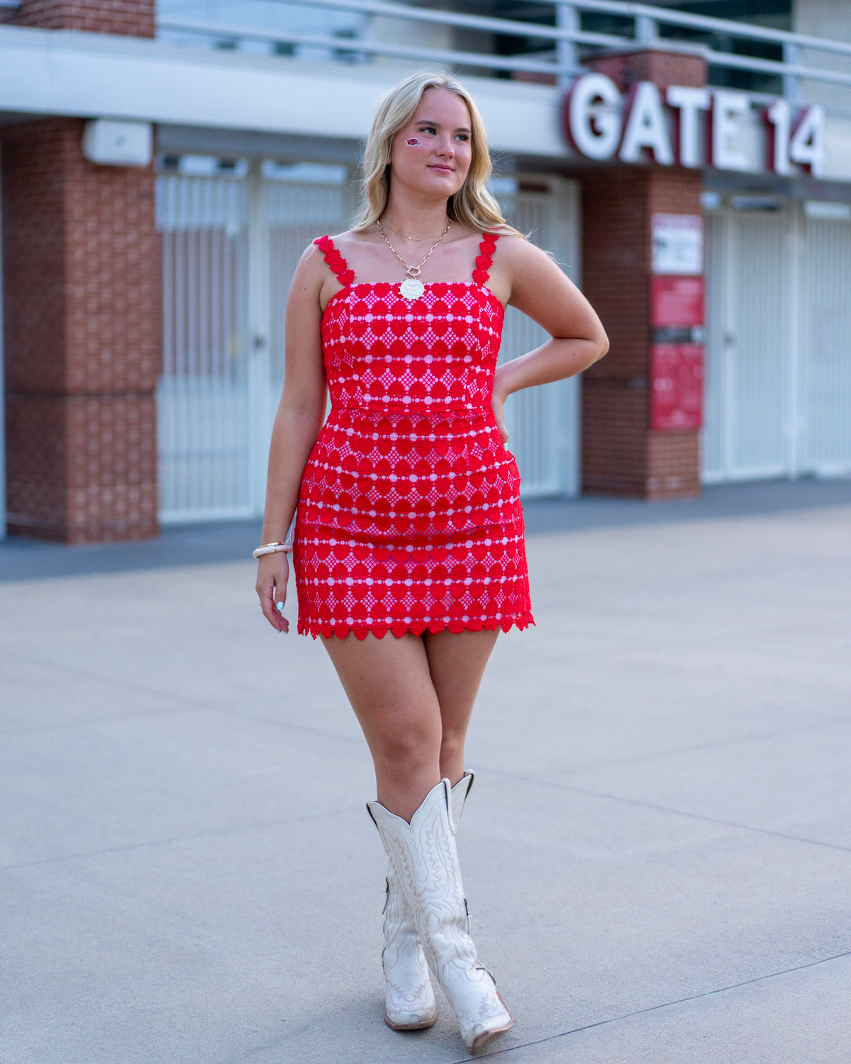 Touchdown Crush Mini Dress