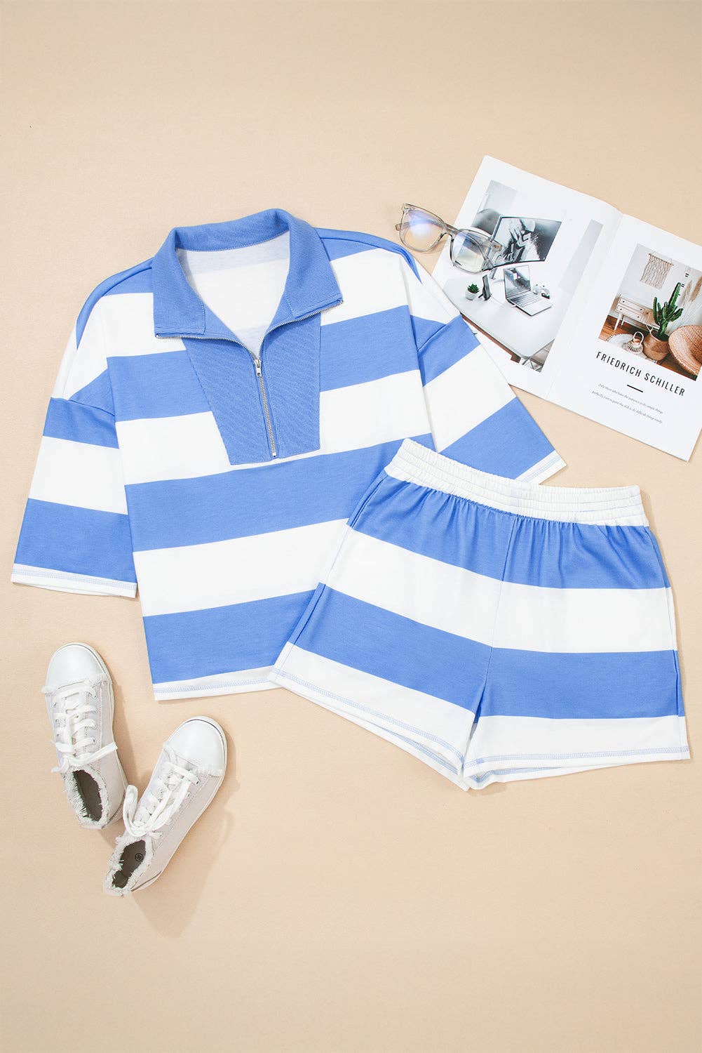 Skyline Stripe Lounge Set