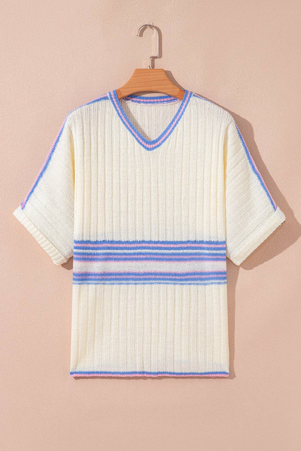 Cozy Vibes Stripe Sweater