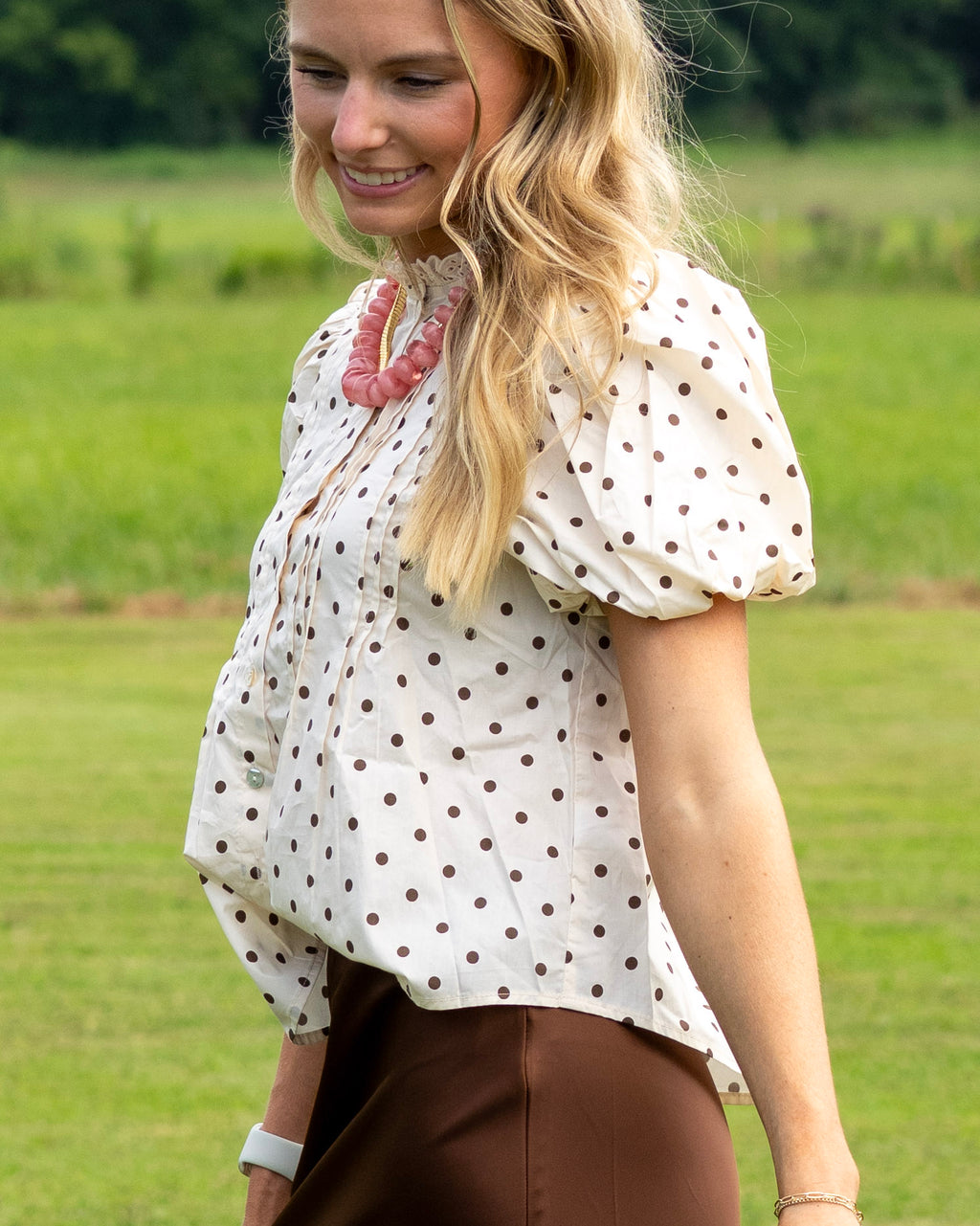 Cappuccino Kisses Blouse