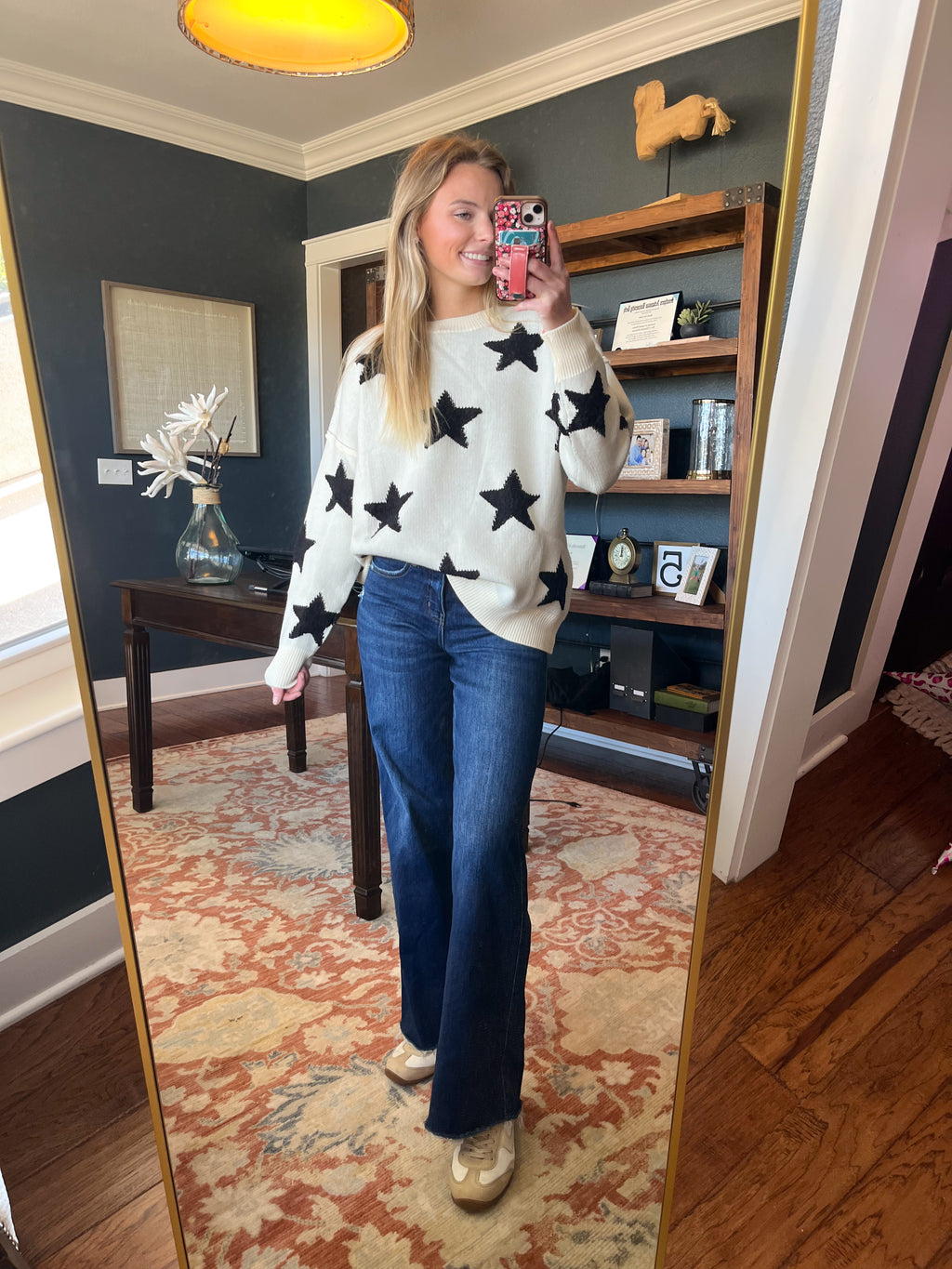 Oversized Star Sweater