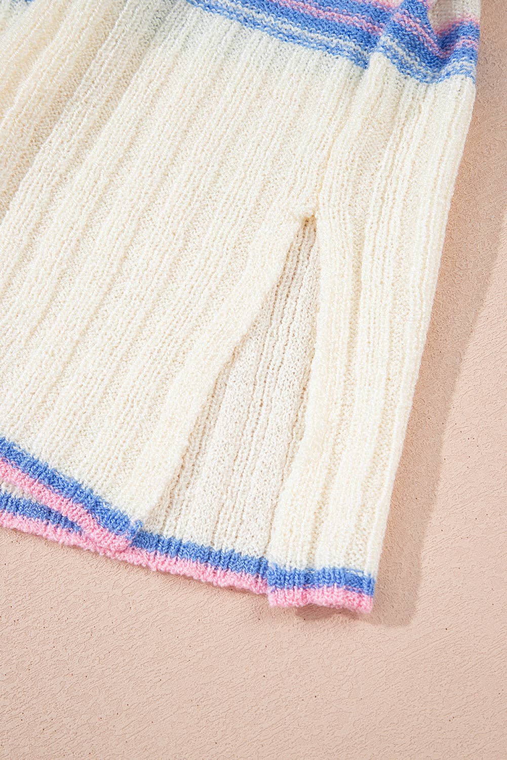 Cozy Vibes Stripe Sweater