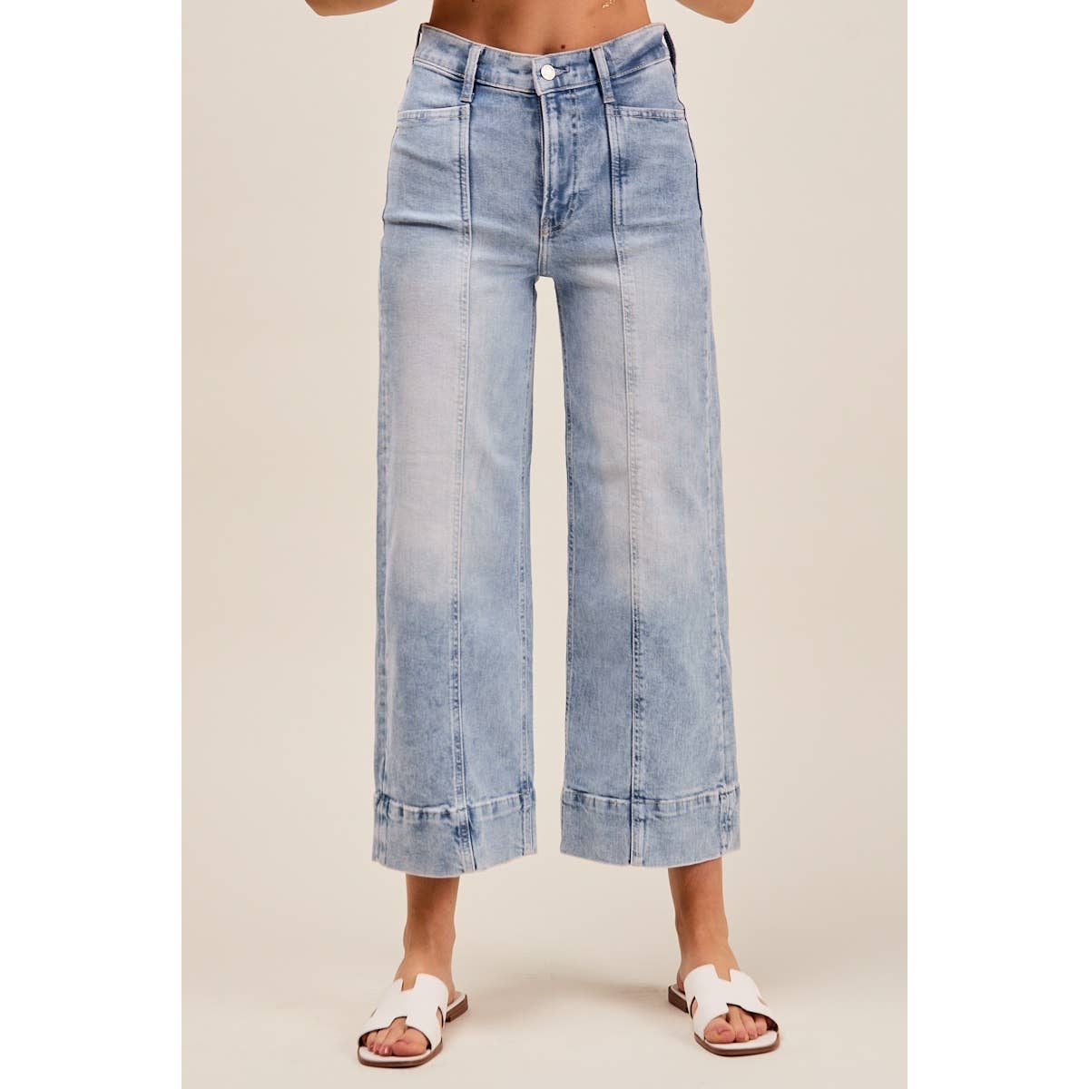 The Sunny Days Wide Leg Jeans